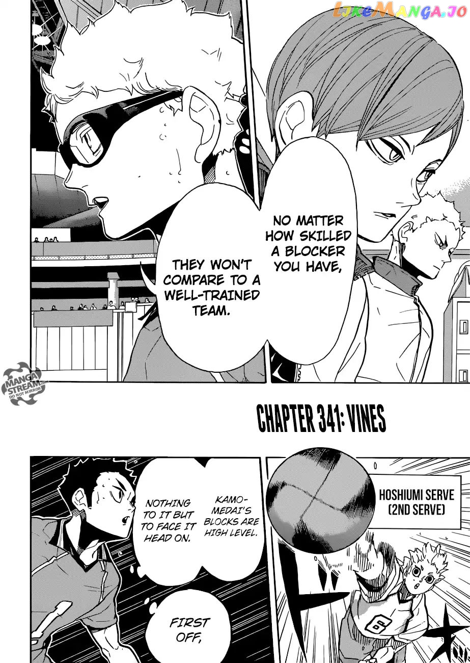 Haikyuu!!, Chapter 341 image 05